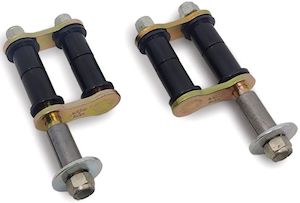 Chassis Suspension Steering: Roadster Steel Front Shakles with Shock Stud, Plain (SOAHR-60674)