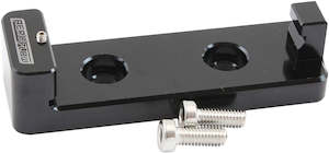 Aeroflow Flex Fuel / E85 Content Sensor Mounting Bracket Black Finish (AF64-1556)