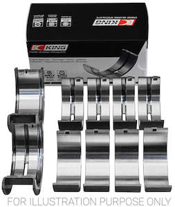 King SI Series Main Bearing Set, STD Suit SB Ford 289-302 & 5.0L Windsor (KBMB529SI)