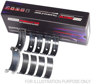 Engine Components: King XP Series Main Bearing Set, STD With .001" Extra Clearance Suit Dart LS Next Block, Grooved Upper Half & Plain Lower Half (KBMB5777XP STDX)