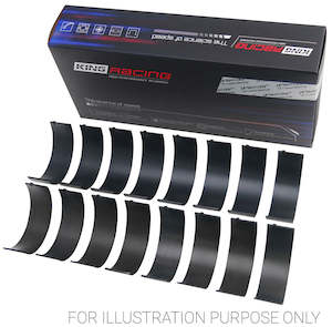 Engine Components: King XPC Series Conrod Bearing Set, .001" Suit BB Chev 396-454, 502 & 348-409 (KBCR808XPNC 001)