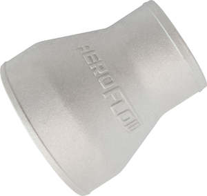 Exhaust: Aeroflow Straight Reducer Cast Pipe, Natural Finish 3" (76mm) to 2" (51mm) Outside Diameter (AF8801-300-200)
