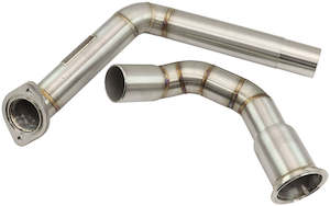 Exhaust: Aeroflow Boosted GM LS Universal Cross Over Stainless Turbo Manifold Suits Single and Twin Turbo GM LS Turbo Manifolds (AF8400-1000)