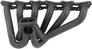 Exhaust: Aeroflow Nissan RB30 Block with RB26 Cylinder Head Turbo Manifold Suits High Mount GT42 Turbo, with 50mm External Wastegate Flange (AF8277-5100)