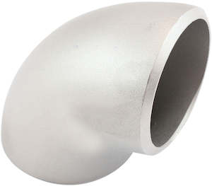 Exhaust: Aeroflow Boosted 2" (52mm) Stainless Steel Tube, 45 Degree Bend, 1.5D Radius 1/8" Wall Thickness, Stainless Steel Material (AF8503-2000SS)