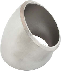 Aeroflow Boosted 2" (52mm) Stainless Steel Tube, 45 Degree Bend, 1.5D Radius 1/8&hellip;