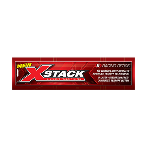 Racing Optics XStack Laminated Tearoffs for Bell K1 Pro, Dominator, GP2, GTX2, B&hellip;
