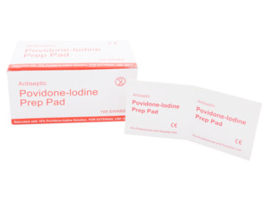 Products: Iodine Prep Pad FAST Limited