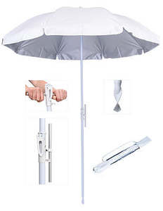 Beach Umbrellas: Twist In Beach Umbrella