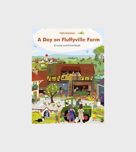 Childrens Books: A Day on Fluffyville Farm