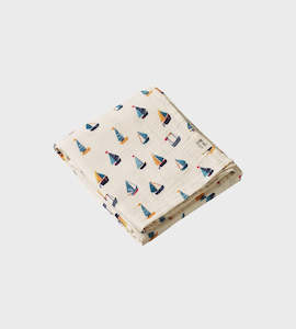 Nature Baby | Muslin Wrap | Regatta Print