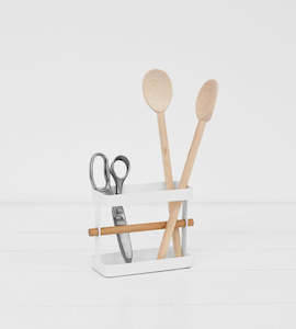 Tosca Kitchen Tool Stand Wide White