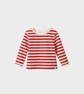 Nature Baby | Splash Top | Red Sea Stripe