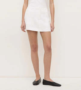Clothing: Assembly Label | Amanda Mini Skirt | White