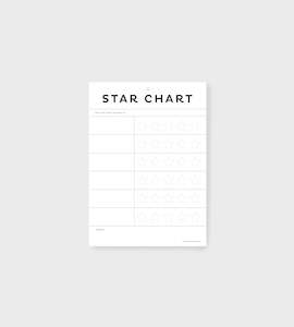Planner: Father Rabbit Stationery | A4 Star Chart