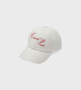 Hat: Commonplace | Klein Cap | Cream/Red