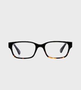 Reading Glasses: 8am Black to Tort Reading Glasses