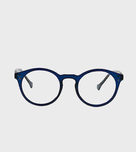 Reading Glasses: 7am Dark Blue Reading Glasses