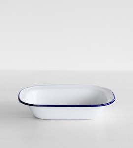 Traditional Enamel | Oblong Pie Dish
