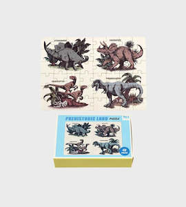 Prehistoric Land Matchbox Puzzle