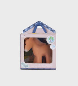 Bath Toys: My 1st Tikiri Farm | Horse Bath and Rattle Toy | Gift Box