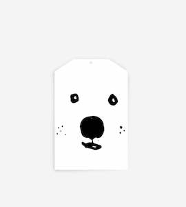 Father Rabbit Stationery | Gift Tag | Bear Face