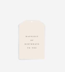 Father Rabbit Stationery | Gift Tag | Happiest of Birthdays To You