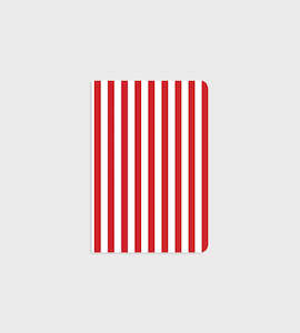 Father Rabbit Stationery | Notebook | Nautical Red Stripe