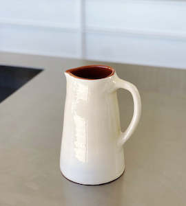 Epicure Trading: Catalonian Terracotta | Straight Sided Jug 1.5 Litre Creme