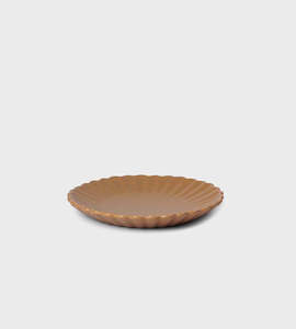 Dinnerware Plates: Tasteology | Petals Side Plate | Terracotta