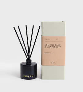 Diffuser: Hivern | Lemongrass & Grapefruit Diffuser | Dark Navy