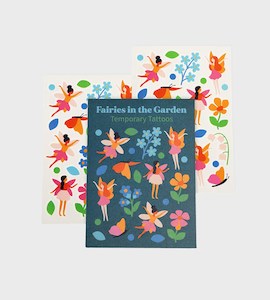 Fairies in The Garden Temporary Tattoos | 2 Sheets