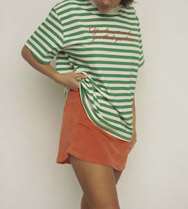 Commonplace I Terry Skirt I Sunset