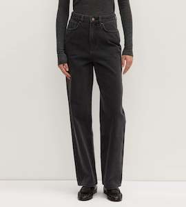 Denim: Assembly Label I Vintage Straight Jean I Vintage Black