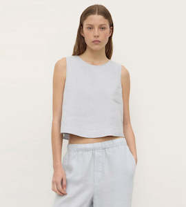 Assembly Label | Estelle Linen Top | Cloud
