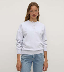 Assembly Label I Anya Fleece Crew Heather I Grey Marle