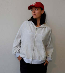 Jumpers: Commonplace | Ralph Zip Up Hoodie | Grey