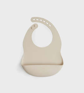 Tiny Table Co. | Silicone Catch Bib | Sand