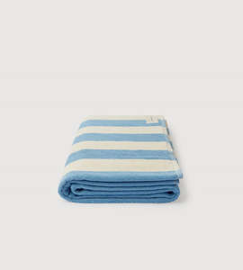 Assembly Label | Signature Stripe Beach Towel | Skylar/Cream