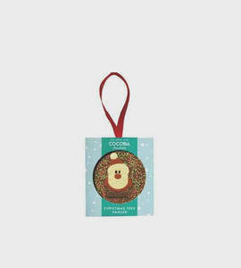 Pantry: Cocoba Christmas Santa Milk Chocolate Tree Hanger