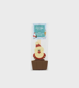 Pantry: Cocoba Christmas Santa Milk Hot Chocolate Spoon 50g
