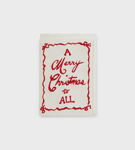 Cards: Mini Card | A Merry Christmas to all