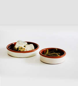 Ceramics: Catalonian Terracotta | Tapas Dish Creme