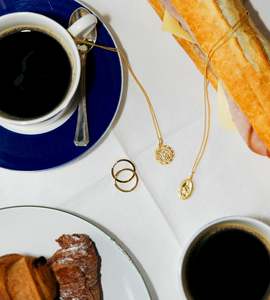 La Dailie | Everyday St Christopher Necklace | Gold