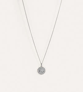 La Dailie | Everyday St Christopher Necklace | Silver