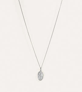 La Dailie | Everyday St Mary necklace | Silver