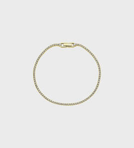 Jewellery: Sophie | Tennis Bracelet | Gold
