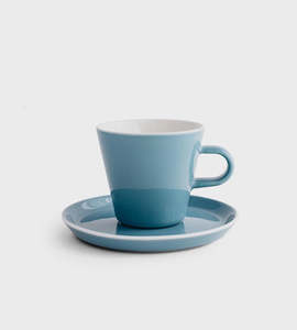 ACME | Roman Cup and Saucer | Kokako Blue | Large