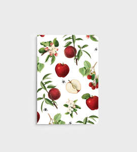 Notebooks: Father Rabbit | A5 Notebook | Apple and Bees