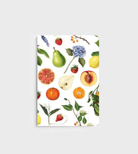 Notebooks: Father Rabbit | A5 Notebook | Summer Fruits